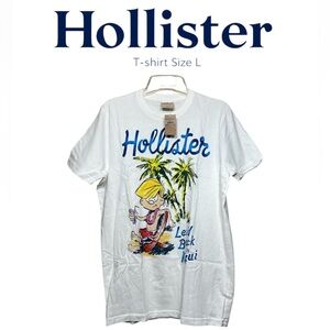 👕 Hollister NWT men’s Waxer Size L tee